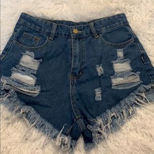 SHEIN JEAN SHORTS